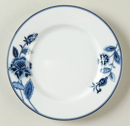 Indigo Bloom Bread & Butter Plate