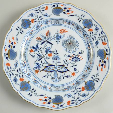 Blue Onion Rich by Meissen (Germany)