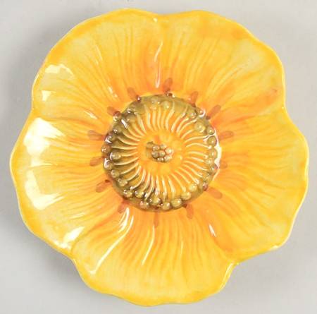 Flowers Appetizer Plate
