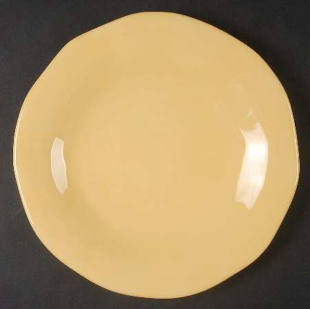 Brava Yellow Salad Plate