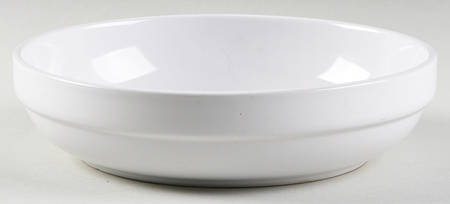 Stackables `White 8" Soup/Pasta Bowl