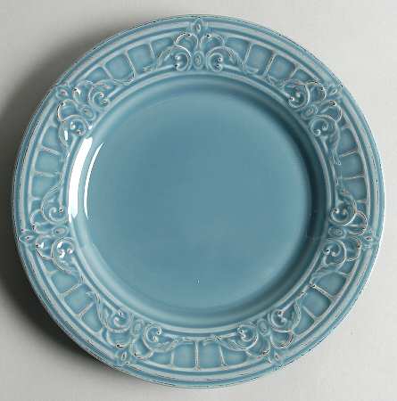 Venice Teal Salad/Dessert Plate