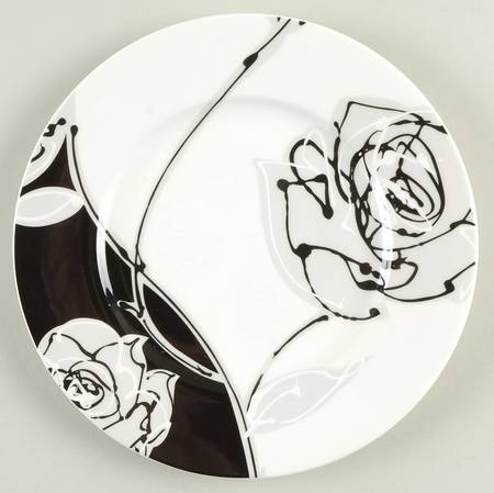 Urban Rose Salad Plate