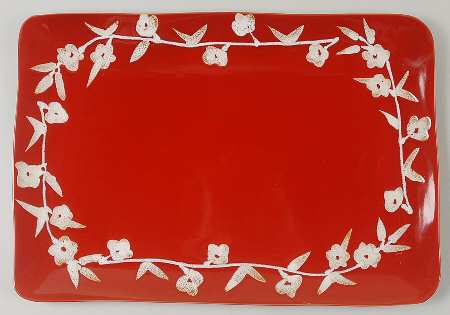 Dahlia 16" Rectangular Serving Platter by Mikasa