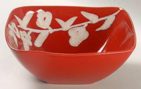 Dahlia Square Soup/Cereal Bowl