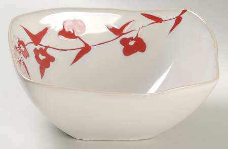 Dahlia Square Soup/Cereal Bowl