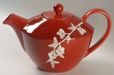 Dahlia Teapot & Lid
