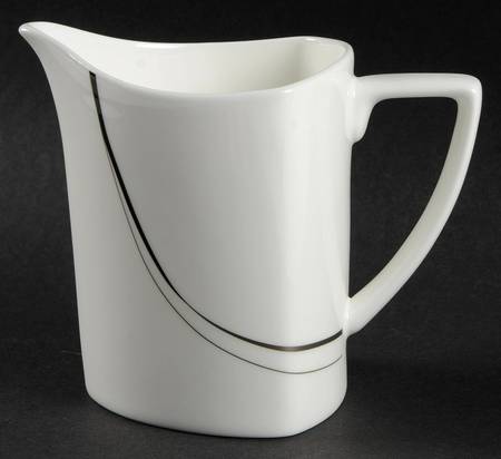 Modernist Black Creamer