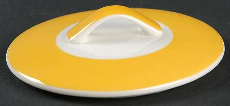 Circle Chic Yellow Lid for Sugar Bowl