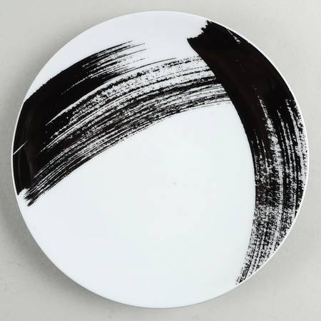 Brushstroke Salad Plate