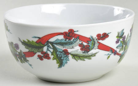 Holiday Garden Soup/Cereal Bowl