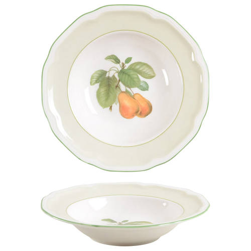 Antique Orchard Rim Fruit/Dessert (Sauce) Bowl