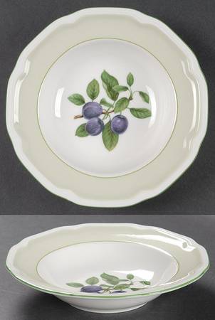 Antique Orchard Rim Fruit/Dessert (Sauce) Bowl