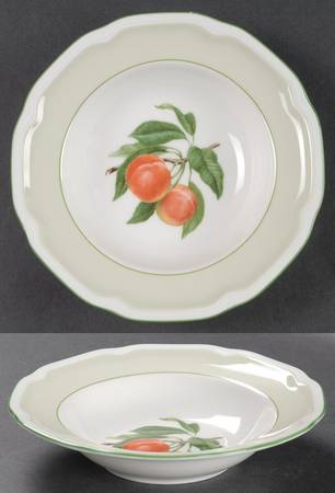 Antique Orchard Rim Fruit/Dessert (Sauce) Bowl