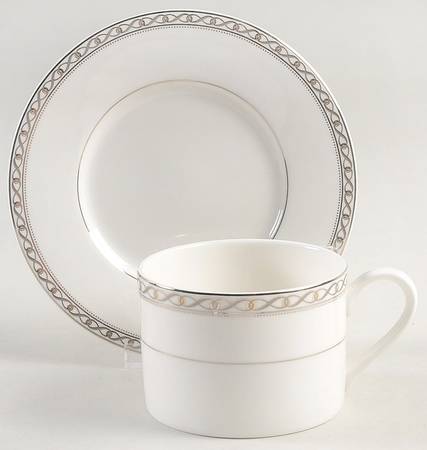 Flat Cup & Saucer Set