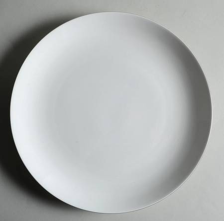 Simplicity Platinum 12" Chop Plate (Round Platter) by Mikasa