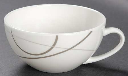 Geometric Circles Flat Cup