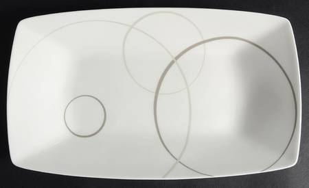 Geometric Circles 12" Sandwich Tray