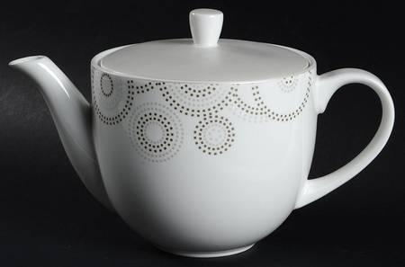Sparkle Circles Teapot & Lid