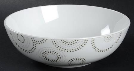 Sparkle Circles Coupe Soup Bowl