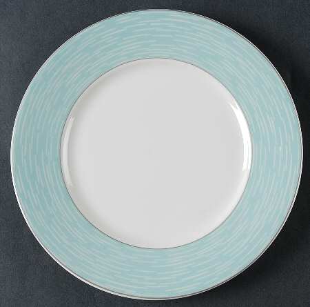 Spun Turquoise Bread & Butter Plate