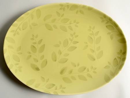 Flora 15" Oval Serving Platter