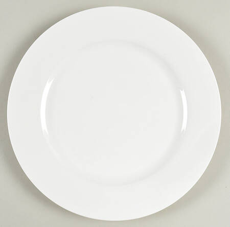 Cashmere White Luncheon Plate