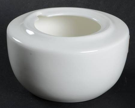 Cashmere White Sugar Bowl No Lid