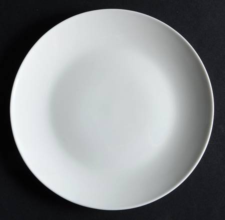 Cashmere White Coupe Salad Plate