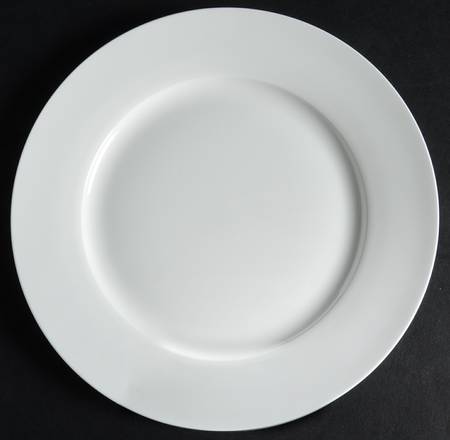 Cashmere White Salad Plate