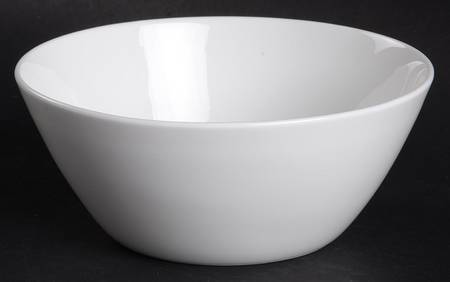 Cashmere White Conical Bowl