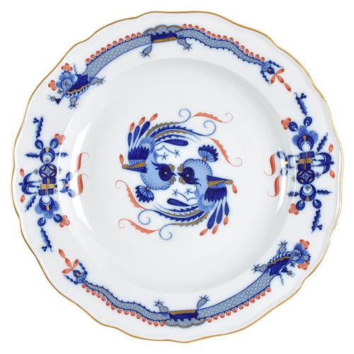 Dragon Blue (Red Dot Accent) by Meissen (Germany)