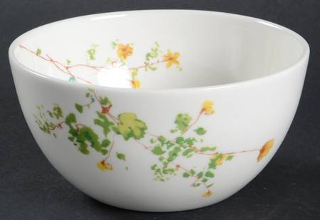 Sketch Floral Fruit/Dessert (Sauce) Bowl