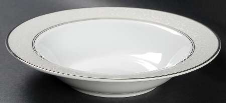 Parchment (China) Rim Fruit/Dessert (Sauce) Bowl