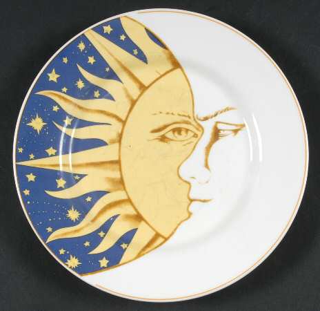 Celestial Salad Plate
