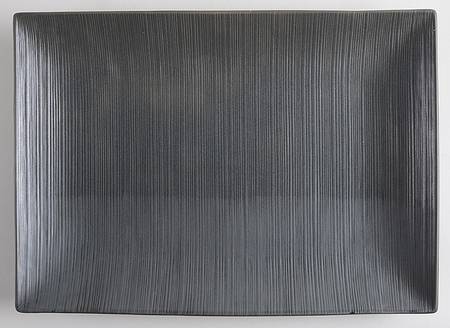 Stone Ridge Graphite 15" Rectangular Serving Platter