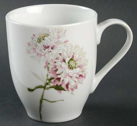 Silk Floral Pink Mug