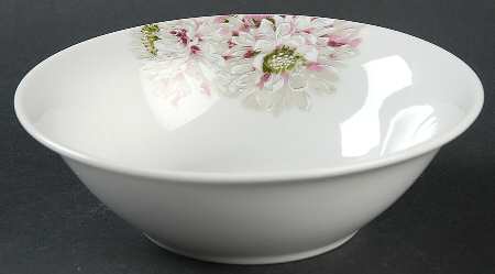 Silk Floral Pink Fruit/Dessert (Sauce) Bowl