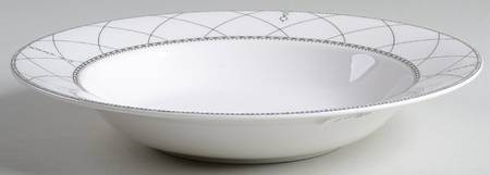 Precious Gem Large Rim Soup Bowl