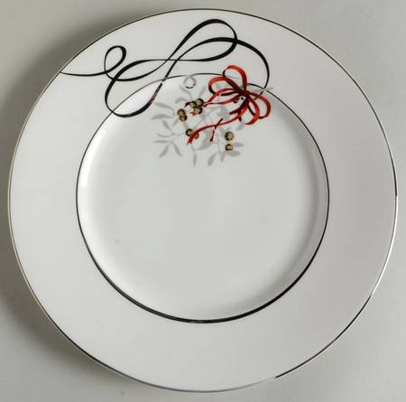 Love Story Holiday Accent Salad Plate