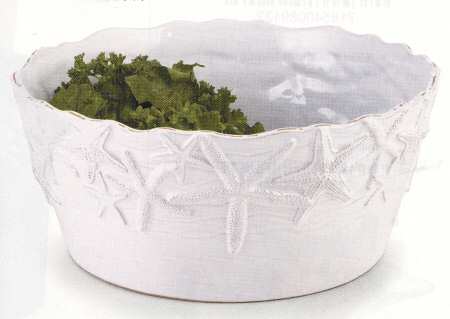 Classic Shell 10" Large Salad Serving Bowl
