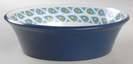 Toltec 8" Round Vegetable Bowl