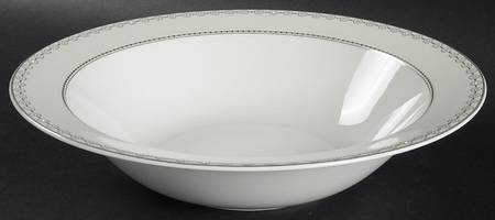 Floral Strand 10" Round Vegetable Bowl