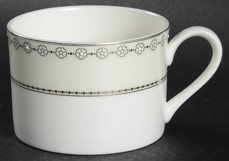 Floral Strand Flat Cup