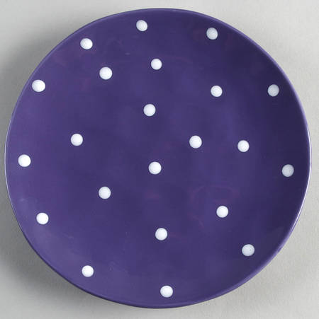 Sprinkle Purple Salad Plate