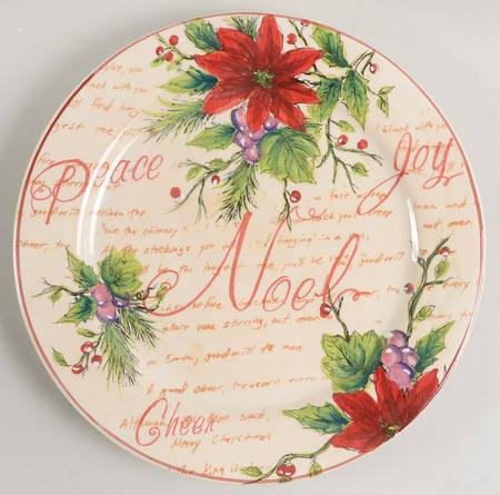 Noel Dinner Plate