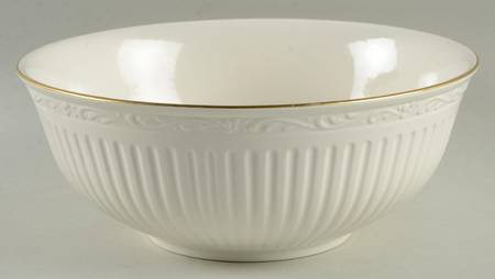 Italian Countryside Gold 8" Round Vegetable Bowl