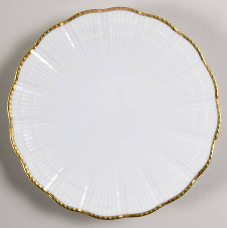 Corail Gold Dessert/Pie Plate