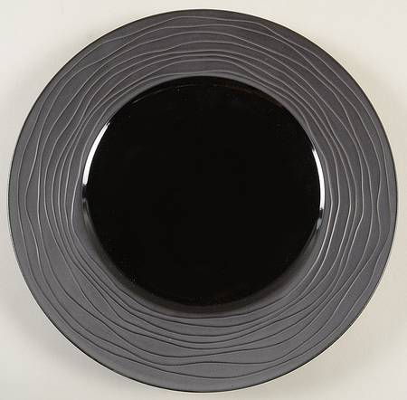 Escale Noir (Black) Service Plate (Charger)