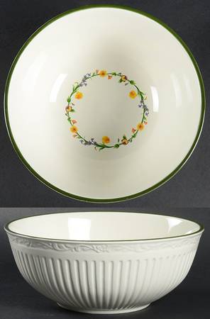 Italian Meadow 8" Round Vegetable Bowl